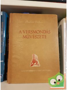 Ascher Oszkár: A versmondás művészete