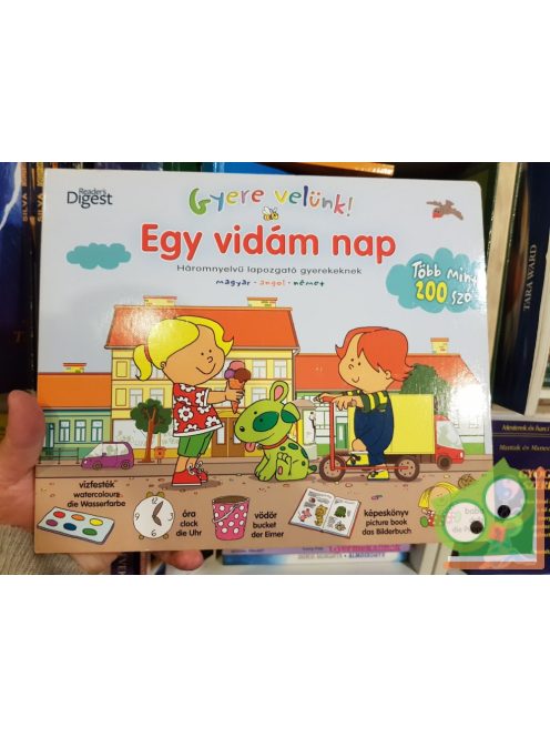 Reider Digest's : Gyere Velünk-Egy vidám nap(háromnyelvű lapozgató