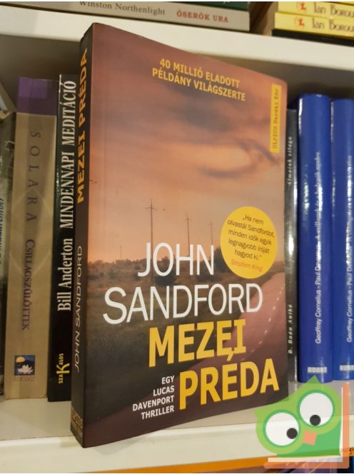 John Sandford: Mezei préda (Lucas Davenport 25.) (Ritka)