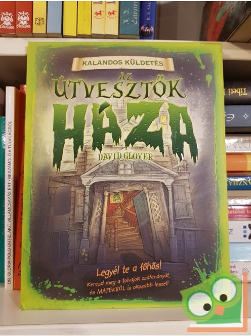 David Glover: Az útvesztők háza - Kalandos küldetés (Lapozgatós könyv gyerekeknek)