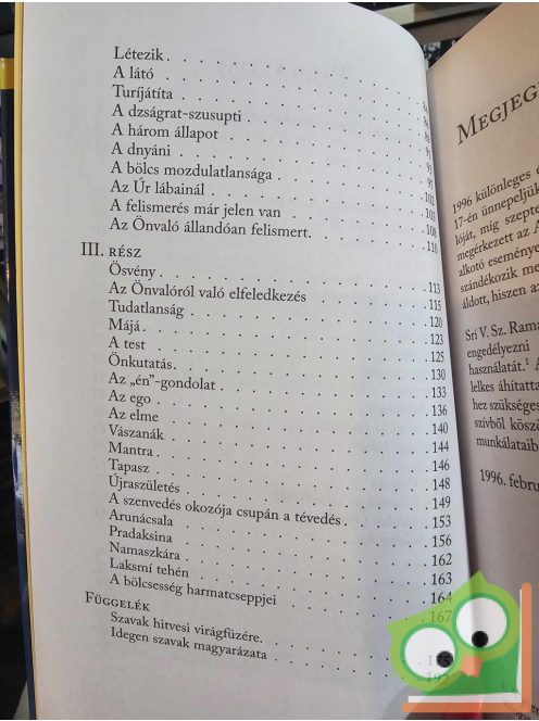 Ramana Maharsi: Abszolút tudatosság (ritka)