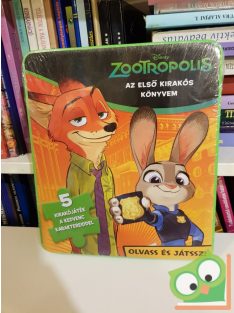   Disney , Szivacsos kirakókönyv , Zootropolis: 5 kirakójáték a kedvenc karaktereiddel