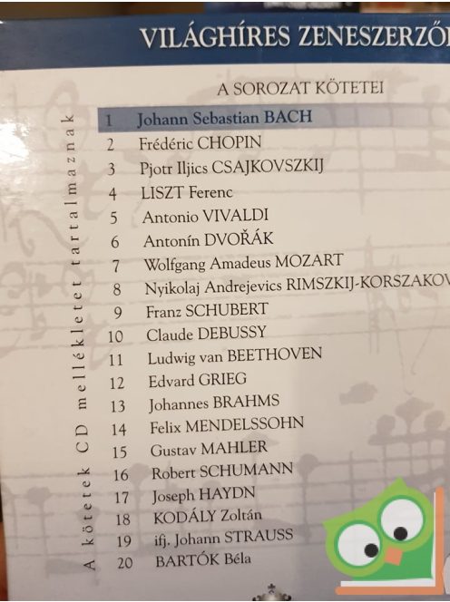 Bartók Béla (Világhíres zeneszerzők 20. CD-melléklettel)