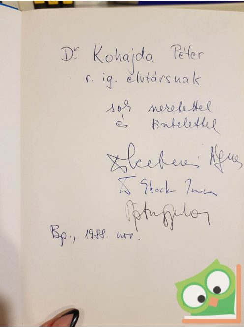 Dr. Szebeni Ágnes (szerk.): Belgyógyászati ultrahang-diagnosztika (dedikált)