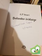 G. F. Urseri: Bellandor öröksége (Dedikált!)