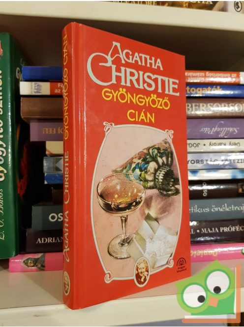 Agatha Christie: Gyöngyöző cián (Race ezredes 4.)(keménytáblás)