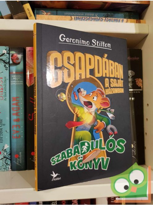 Geronimo Stilton: Csapdában a saját házamban (Szabadulós könyv 1.)