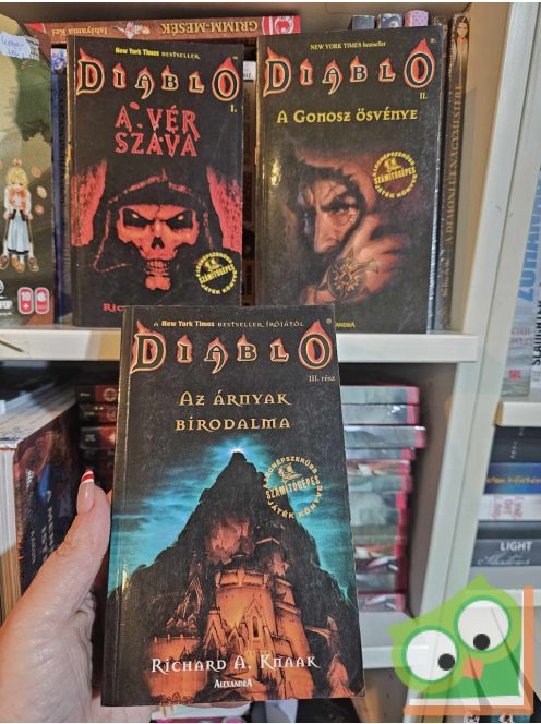 Diablo 1-3. (nagyon ritka)