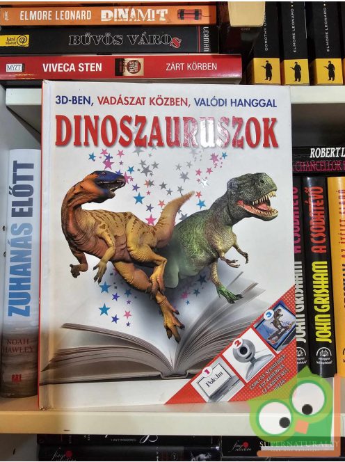 John Woodward: Dinoszauruszok 3D-ben, vadászat közben, valódi hanggal