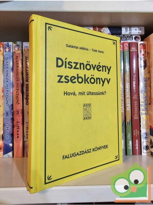 Galántai Miklós, Tóth Imre: Dísznövény Zsebkönyv (ritka)