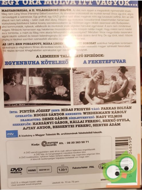 Egy óra múlva itt vagyok, 4 lemezes (DVD)