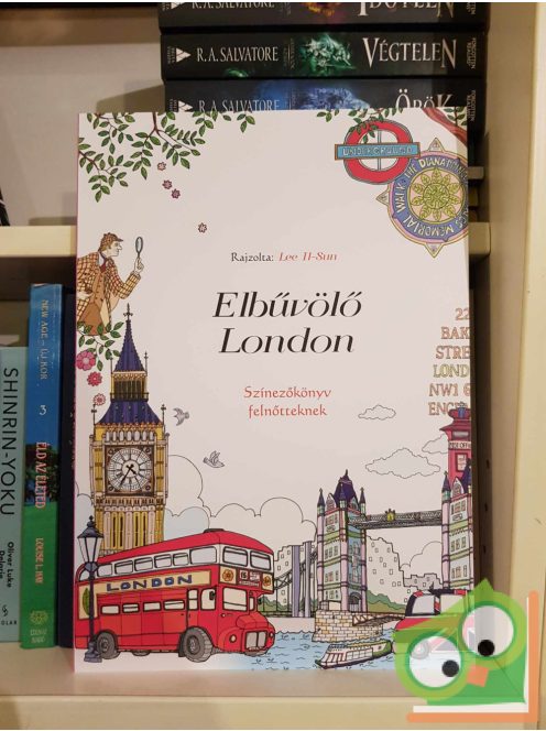 Lee Il-Sun: Elbűvölő London (felnőtt színező)