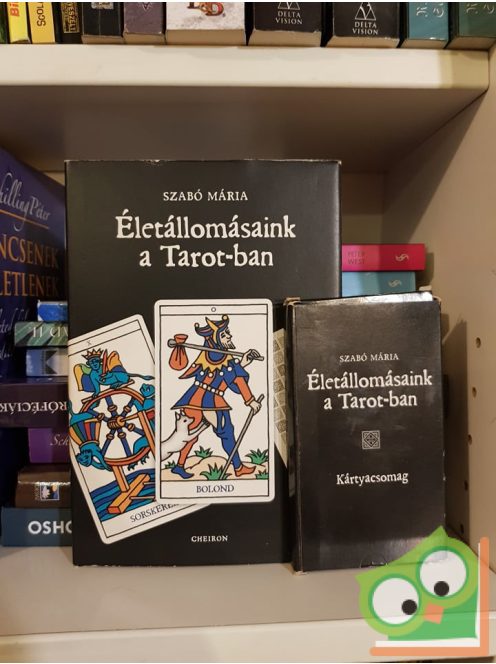 Szabó Mária: Életállomásaink a Tarot-ban (kártyával) (ritka)