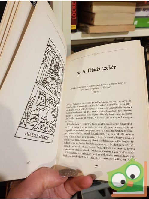 Szabó Mária: Életállomásaink a Tarot-ban (kártyával) (ritka)