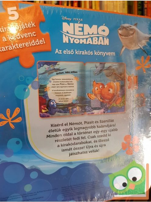 Disney - Szivacsos kirakókönyv - Némó nyomában