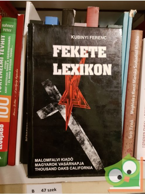 Kubinyi Ferenc: Fekete lexikon