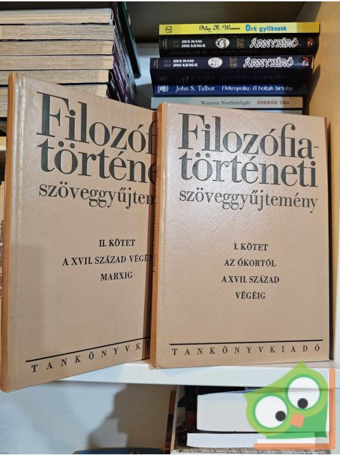 Simon Endre (szerk): Filozófiatörténeti szöveggyűjtemény I-II.