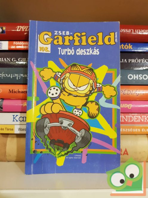 Jim Davis: Zseb-Garfield 108 - Turbó deszkás