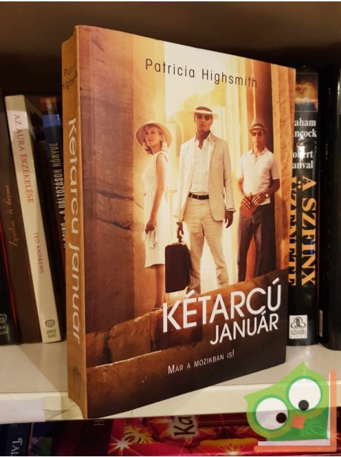 Patricia Highsmith: Kétarcú január (filmes borítóval)