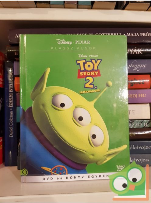 Disney Pixar Klasszikusok: Toy Story 2. Játékháború (könyv+DVD) fóliás Digibook