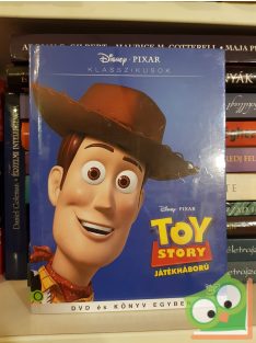   Disney Pixar Klasszikusok: Toy Story Játékháború. - Digibook (könyv+DVD)  Fóliás!