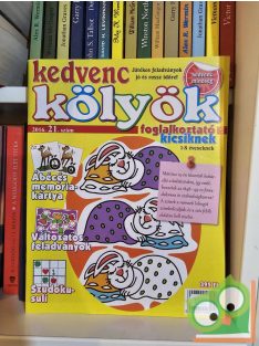   Kedvenc Kölyök Foglalkoztató Kicsiknek 2016/21 (1-8 éveseknek)