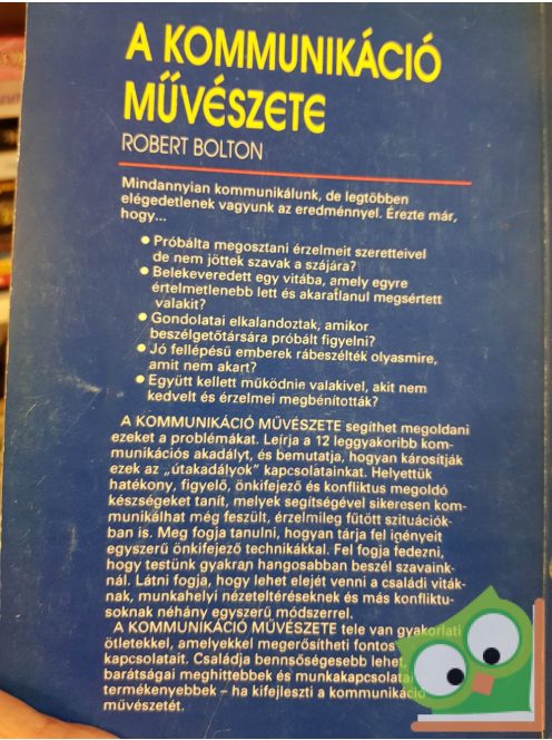 Robert Bolton: A kommunikáció művészete (nagyon ritka)