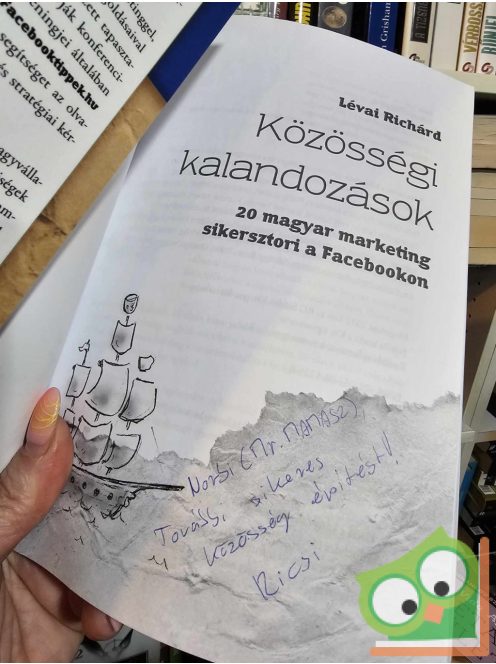 Lévai Richárd: Közösségi kalandozások (dedikált)