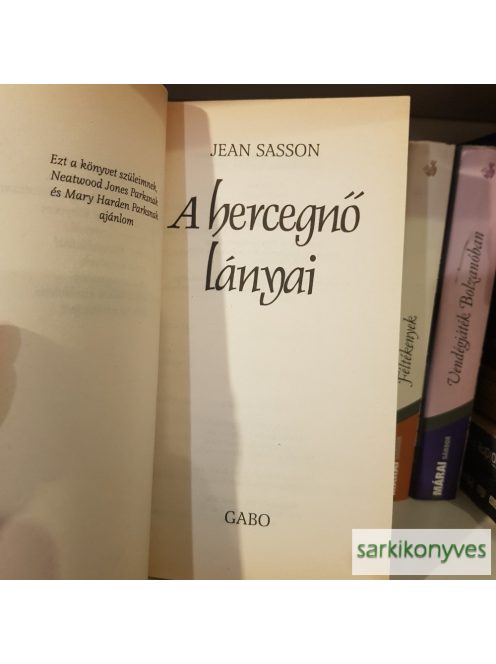 Jean Sasson: A ​hercegnő lányai