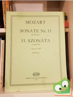 Mozart: Szonáta No. 11 C-dúr KV 284b Zongorára (Z. 8054)