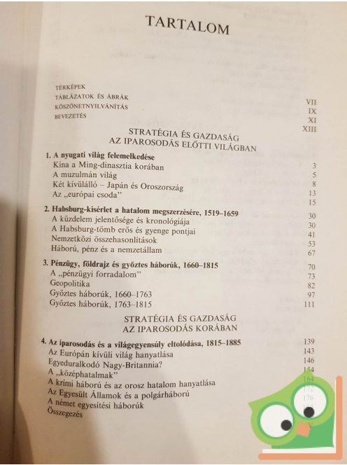 Paul Kennedy: A nagyhatalmak tündöklése és bukása (nagyon ritka)