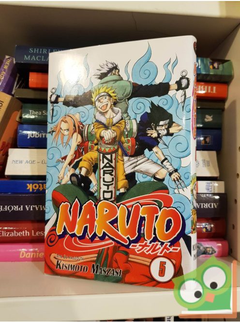 Kisimoto Maszasi: Naruto 5. (Naruto 5.) - A kihívók! (ritka) (magyar nyelvű manga)