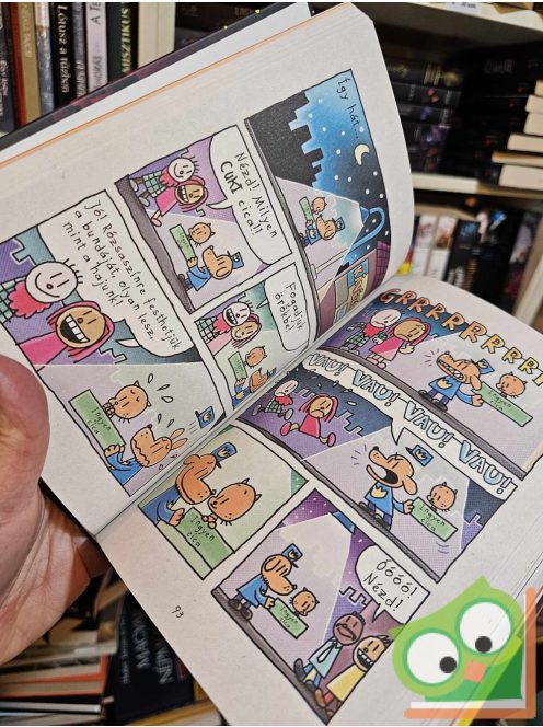 Dav Pilkey: A neveletlen macskaklón garázdálkodása (Szimat naplója 3.) (újszerű)