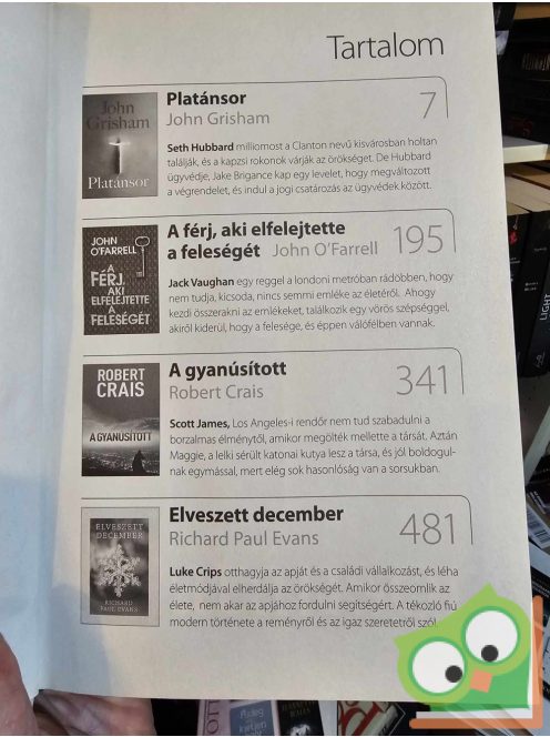 Grisham - O'Farrell - Crais - Evans (Readers Digest válogatás) 2014/7