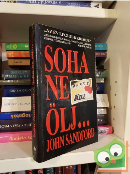 John Sandford: Soha ne ölj... (Lucas Davenport 1.)