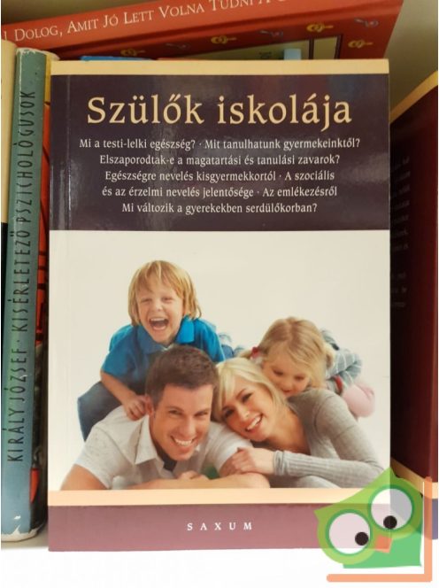 Mesterházi Zsuzsa: Szülők iskolája