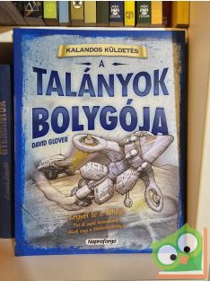   David Glover: A talányok bolygója (Kalandos küldetés lapozgatós könyv) (újszerű)