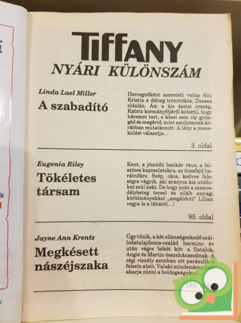 Tiffany nyári különszám 1994/3.