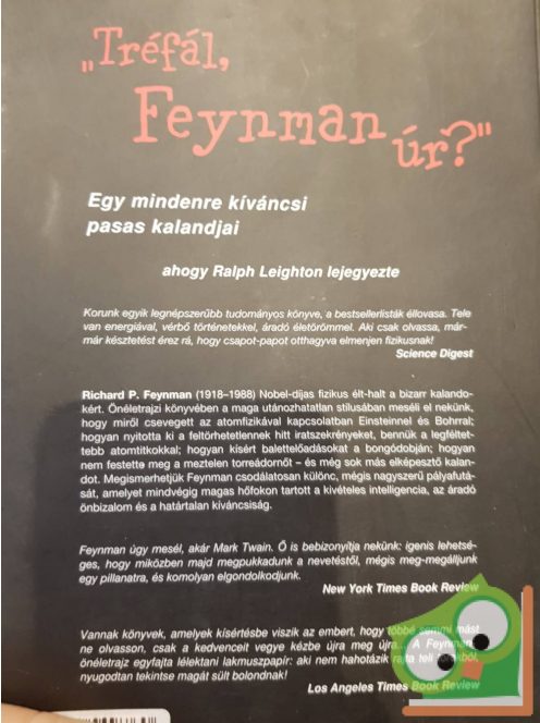 Richard P. Feynman: „Tréfál, Feynman úr?” (ritka)