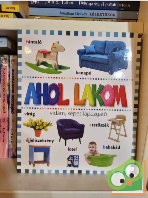 Ahol lakom - vidám, képes lapozgató (keménylapos, új)